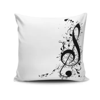 Perna decorativa, NKRLNT-373, 43x43 cm, 50% Bumbac / 50% Poliester, Multicolor imagine