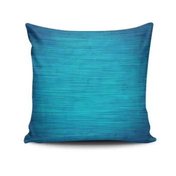 Perna decorativa, NKRLNT-383, 43x43 cm, 50% Bumbac / 50% Poliester, Multicolor imagine