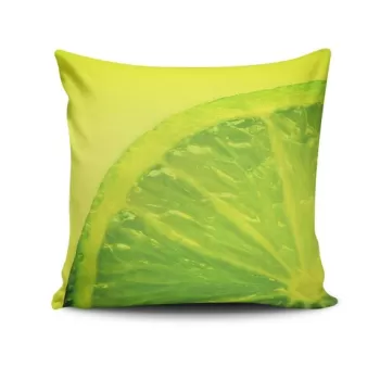 Perna decorativa, NKRLNT-397, 43x43 cm, 50% Bumbac / 50% Poliester, Multicolor imagine