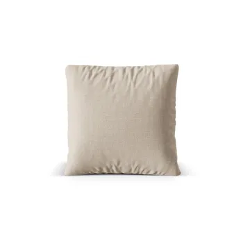 Perna decorativa, Nuria-215, Micadoni Home, 40x40 cm, tesatura structurata chenille, bej imagine