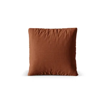 Perna decorativa, Nuria-215, Micadoni Home, 40x40 cm, tesatura structurata chenille, caramiziu imagine