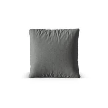 Perna decorativa, Nuria-215, Micadoni Home, 40x40 cm, tesatura structurata chenille, gri imagine