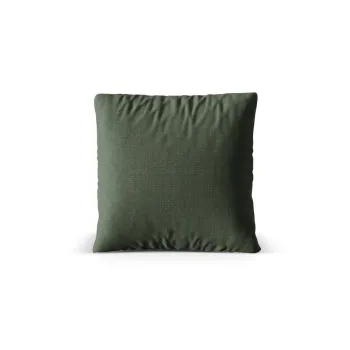 Perna decorativa, Nuria-215, Micadoni Home, 40x40 cm, tesatura structurata chenille, verde moss imagine