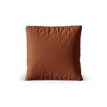 Perna decorativa, Nuria-215, Micadoni Home, 50x50 cm, tesatura structurata chenille, caramiziu imagine