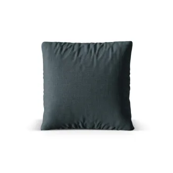 Perna decorativa, Nuria-215, Micadoni Home, 50x50 cm, tesatura structurata chenille, petrol inchis imagine