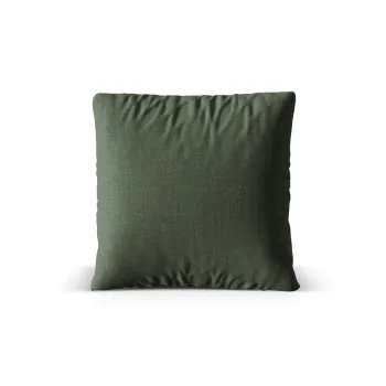 Perna decorativa, Nuria-215, Micadoni Home, 50x50 cm, tesatura structurata chenille, verde moss imagine