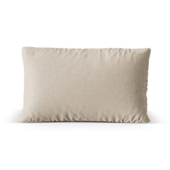 Perna decorativa, Nuria-215, Micadoni Home, 60x40x17 cm, tesatura structurata chenille, bej imagine