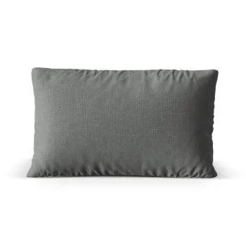 Perna decorativa, Nuria-215, Micadoni Home, 60x40x17 cm, tesatura structurata chenille, gri imagine