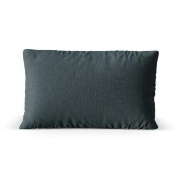 Perna decorativa, Nuria-215, Micadoni Home, 60x40x17 cm, tesatura structurata chenille, petrol inchis imagine