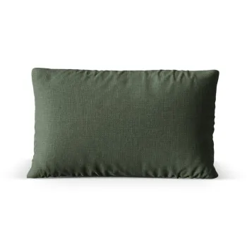 Perna decorativa, Nuria-215, Micadoni Home, 60x40x17 cm, tesatura structurata chenille, verde moss imagine