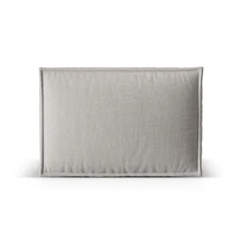 Perna decorativa, Nuria-215, Micadoni Home, 60x40x26 cm, tesatura structurata chenille, gri deschis imagine