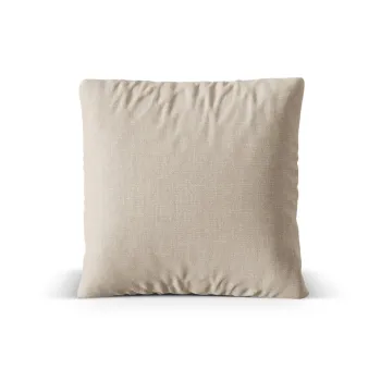 Perna decorativa, Nuria-215, Micadoni Home, 70x70 cm, tesatura structurata chenille, bej imagine