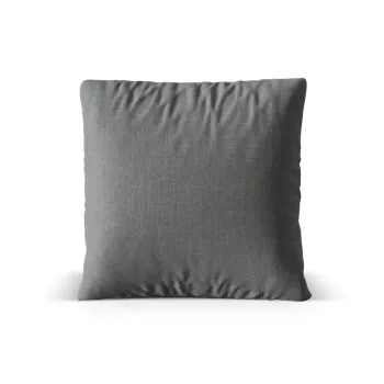 Perna decorativa, Nuria-215, Micadoni Home, 70x70 cm, tesatura structurata chenille, gri imagine