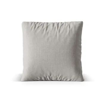 Perna decorativa, Nuria-215, Micadoni Home, 70x70 cm, tesatura structurata chenille, gri deschis imagine