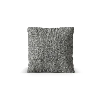 Perna decorativa, Nuria-260, Micadoni Home, 40x40 cm, tesatura boucle, grafit imagine