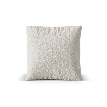 Perna decorativa, Nuria-260, Micadoni Home, 50x50 cm, tesatura boucle, gri bej melange imagine