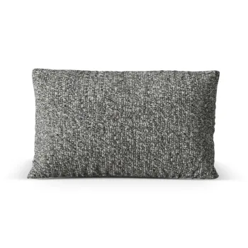 Perna decorativa, Nuria-260, Micadoni Home, 60x40x17 cm, tesatura boucle, grafit imagine