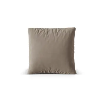 Perna decorativa, Nuria-88, Micadoni Home, 40x40 cm, catifea, gri beton imagine