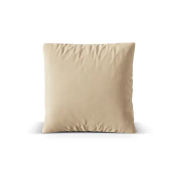 Perna decorativa, Nuria-88, Micadoni Home, 50x50 cm, catifea, bej nude imagine