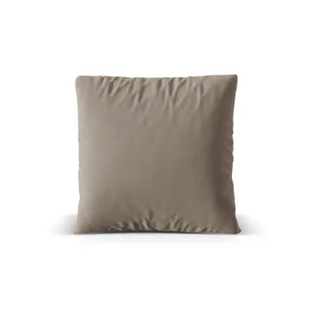 Perna decorativa, Nuria-88, Micadoni Home, 50x50 cm, catifea, gri beton imagine