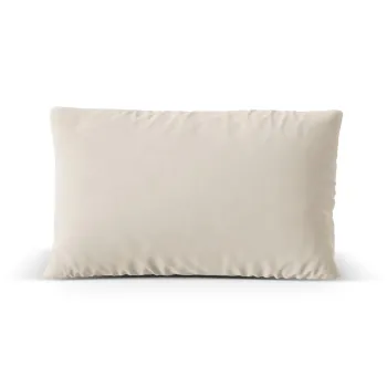 Perna decorativa, Nuria-88, Micadoni Home, 60x40x17 cm, catifea, bej imagine