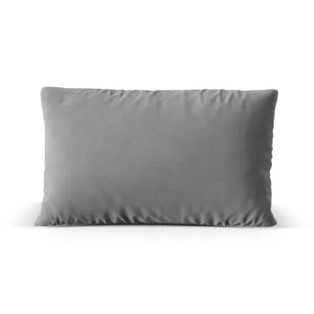 Perna decorativa, Nuria-88, Micadoni Home, 60x40x17 cm, catifea, gri imagine