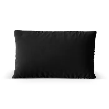 Perna decorativa, Nuria-88, Micadoni Home, 60x40x17 cm, catifea, negru imagine