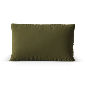 Perna decorativa, Nuria-88, Micadoni Home, 60x40x17 cm, catifea, verde moss melange imagine