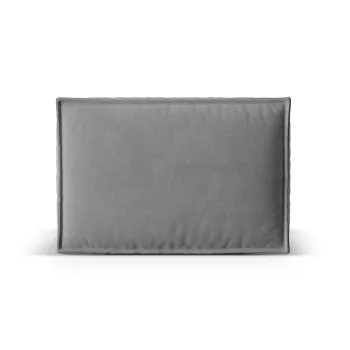 Perna decorativa, Nuria-88, Micadoni Home, 60x40x19 cm, catifea, gri imagine