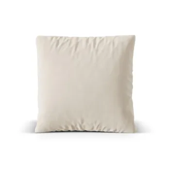 Perna decorativa, Nuria-88, Micadoni Home, 70x70 cm, catifea, bej imagine