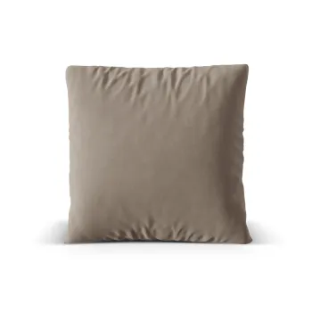 Perna decorativa, Nuria-88, Micadoni Home, 70x70 cm, catifea, gri beton imagine