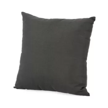 Perna decorativa Outdoor, Bizzotto, 45 x 45 cm, ofelina rezistenta la apa, gri carbune imagine