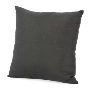 Perna decorativa Outdoor, Bizzotto, 50 x 50 cm, ofelina rezistenta la apa, gri carbune imagine