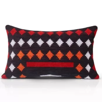 Perna decorativa, Rustic, 58x33 cm, 50% Bumbac / 50% Poliester, Multicolor imagine