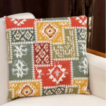 Perna decorativa, Subo, 15x45x15 cm, Amestec bumbac, Galben imagine