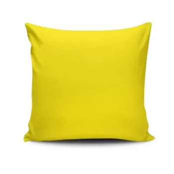 Perna decorativa, TRKRLNT?CL?-15, 43x43 cm, 50% Bumbac / 50% Poliester, Multicolor imagine