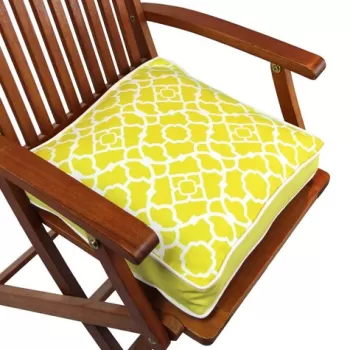 Perna decorativa, YM1192, 42x42 cm, 50% Bumbac / 50% Poliester, Multicolor imagine