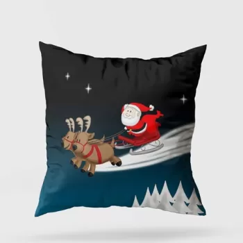 Perna decorativa, YY202311, 43x43 cm, 50% Bumbac / 50% Poliester, Multicolor imagine