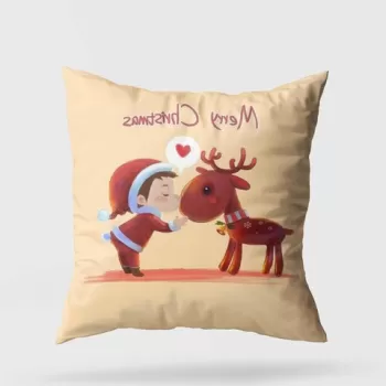 Perna decorativa, YY202323, 43x43 cm, 50% Bumbac / 50% Poliester, Multicolor imagine