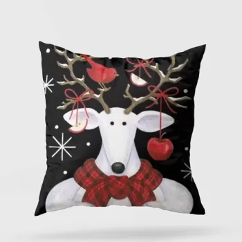 Perna decorativa, YY202329, 43x43 cm, 50% Bumbac / 50% Poliester, Multicolor imagine