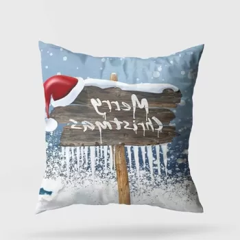 Perna decorativa, YY20233, 43x43 cm, 50% Bumbac / 50% Poliester, Multicolor imagine