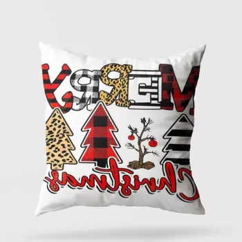 Perna decorativa, YY202330, 43x43 cm, 50% Bumbac / 50% Poliester, Multicolor imagine