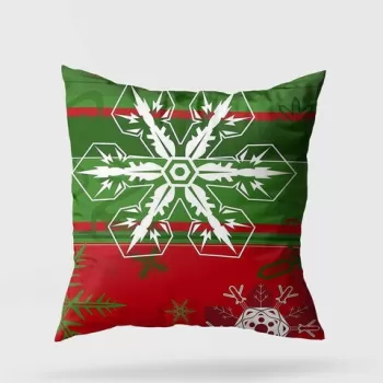 Perna decorativa, YY202332, 43x43 cm, 50% Bumbac / 50% Poliester, Multicolor imagine