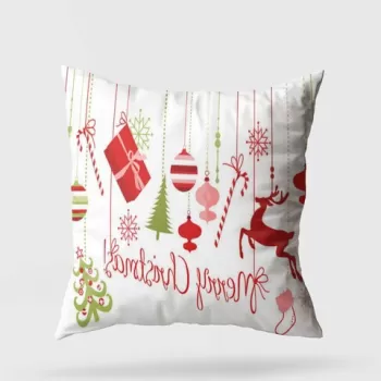 Perna decorativa, YY202334, 43x43 cm, 50% Bumbac / 50% Poliester, Multicolor imagine