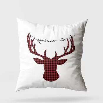 Perna decorativa, YY202340, 43x43 cm, 50% Bumbac / 50% Poliester, Multicolor imagine