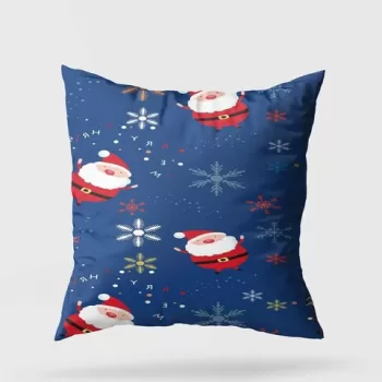 Perna decorativa, YY202347, 43x43 cm, 50% Bumbac / 50% Poliester, Multicolor imagine
