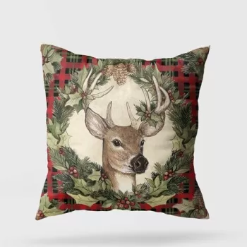 Perna decorativa, YY202354, 43x43 cm, 50% Bumbac / 50% Poliester, Multicolor imagine