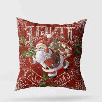 Perna decorativa, YY202355, 43x43 cm, 50% Bumbac / 50% Poliester, Multicolor imagine