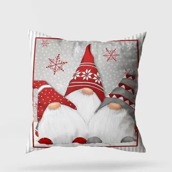 Perna decorativa, YY202361, 43x43 cm, 50% Bumbac / 50% Poliester, Multicolor imagine