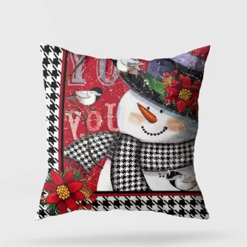 Perna decorativa, YY202365, 43x43 cm, 50% Bumbac / 50% Poliester, Multicolor imagine